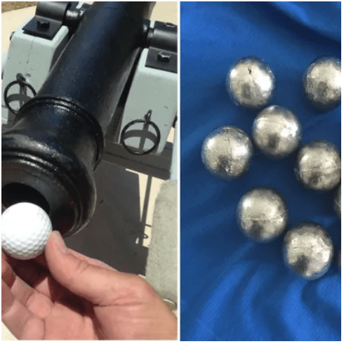Golf Ball Cannon Balls
