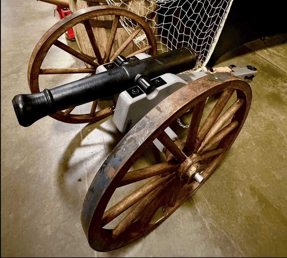 Golf Ball Field Cannon